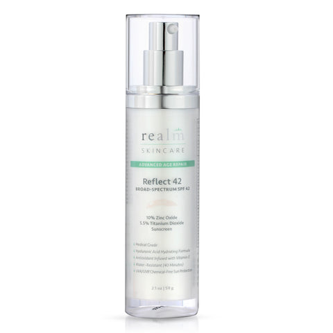 Reflect 42 SPF Zinc Oxide & Titanium Dioxide Sunscreen